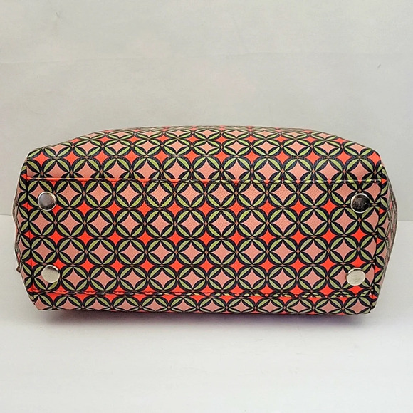 Fossil Sydney Coated Leather Geometric Print Tote - Picture 6 of 15